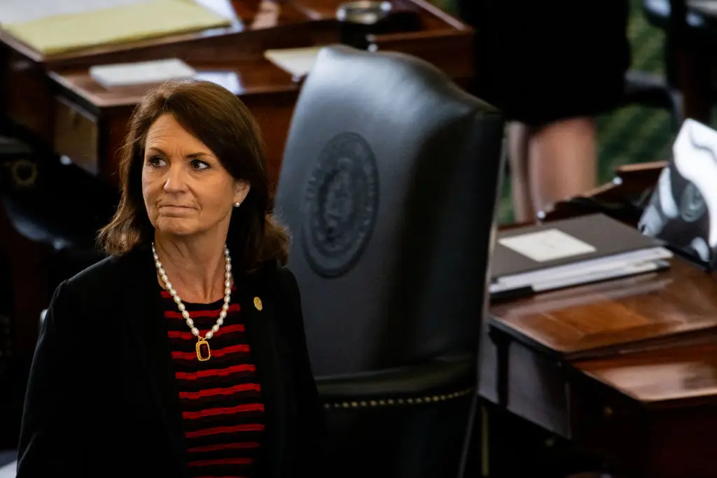 State senator Angela Paxton, the wife of Texas Attorney General Ken Paxton, introduced the controversial bill (Brandon Bell / Staff / Getty Images)