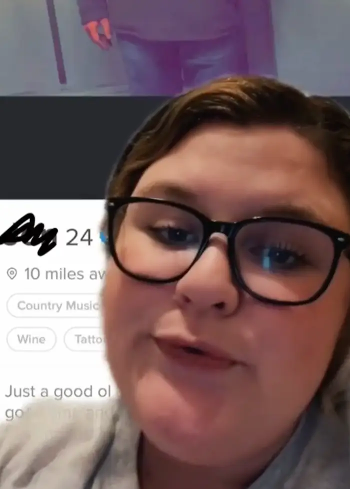 The woman shared her story on TikTok (