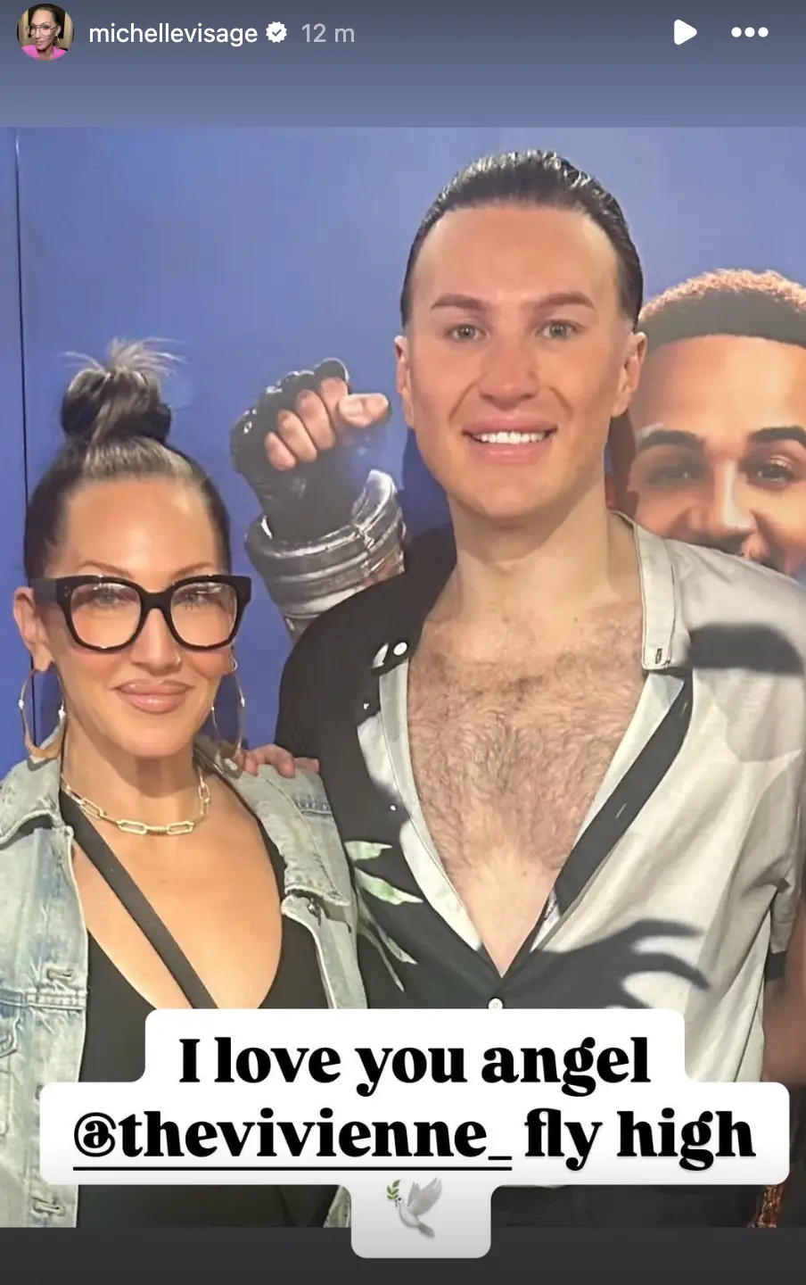 Michelle Visage paid tribute (michellevisage/Instagram)