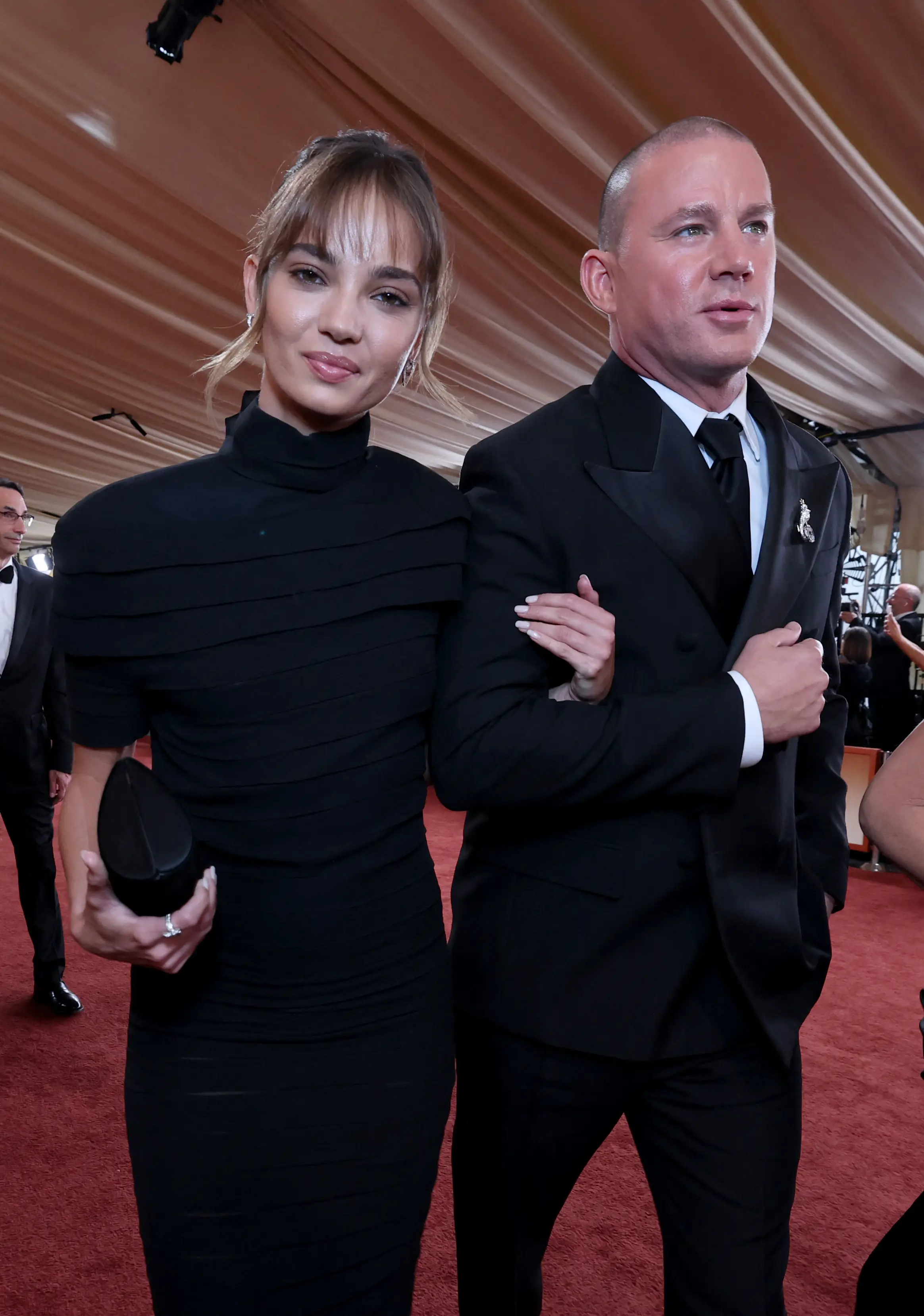 Channing Tatum and Inka Williams pictured this year (VALERIE MACON / AFP via Getty Images)