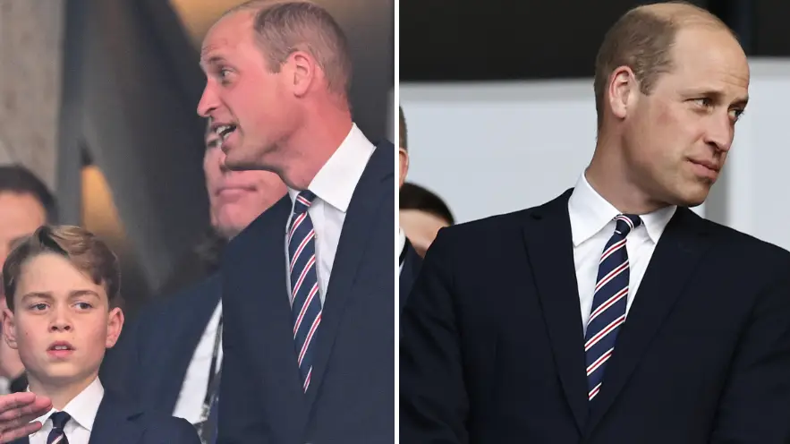 Lip reader reveals bizarre 'insult' Prince William muttered during tense Euros final moment