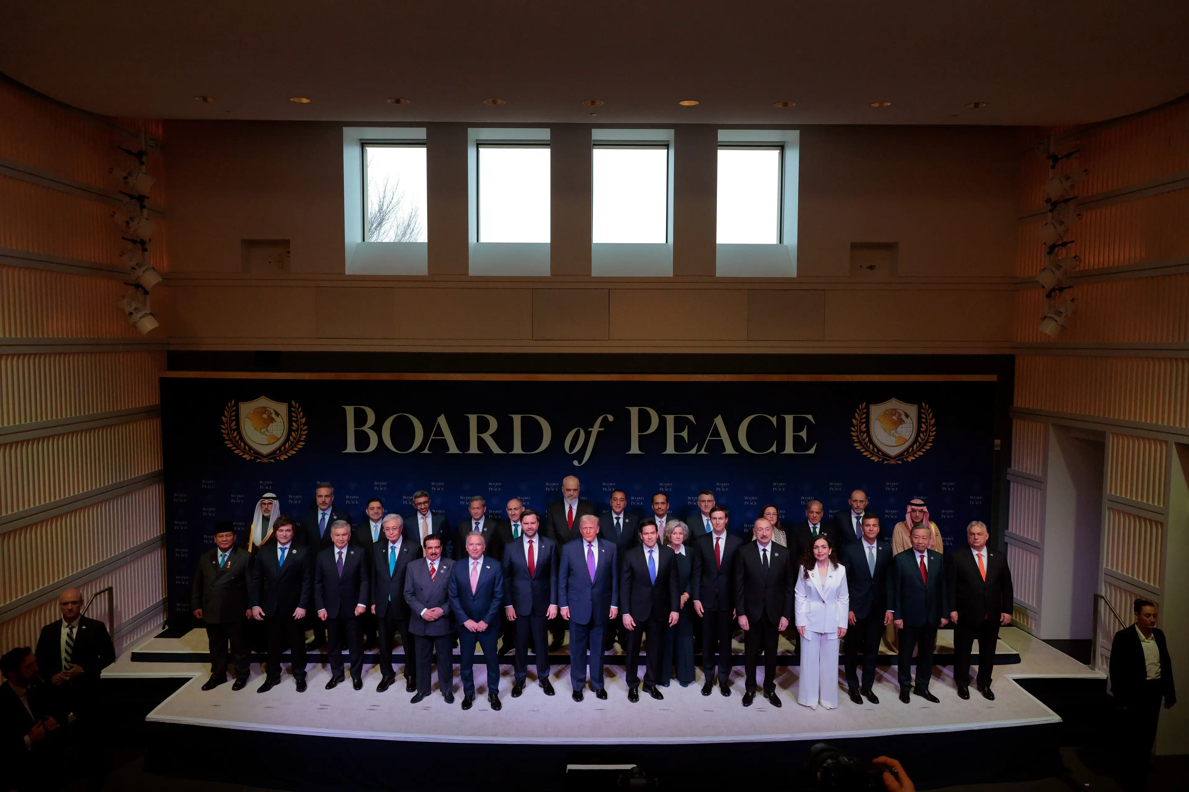 The inaugural meeting was held at the White House (Chip Somodevilla/Getty Images)