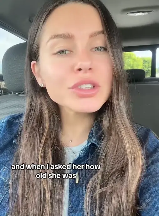 Paige knew instantly that her friend was in her thirties (TikTok/@bikerbiddie)