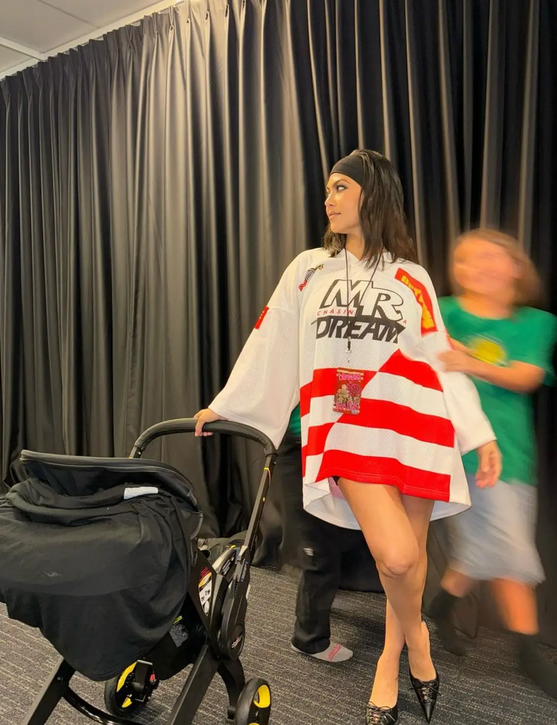 Other celebs have admitting to trying their own breastmilk. (@kourtneykardash/Instagram)