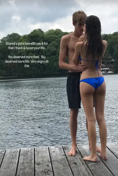 Charlotte said she's 'angry' about his death (Instagram/@charlottedalessio)