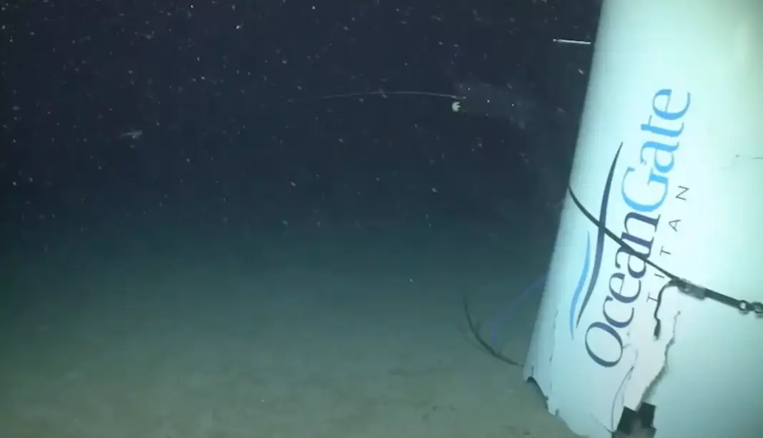 All five passengers on board died when it imploded. (US Coast Guard)