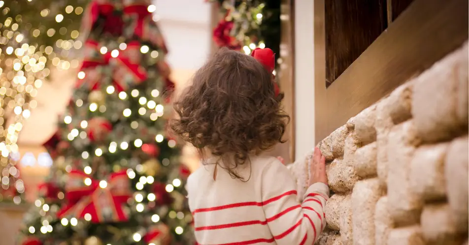 Sharon needs help trying to read her child's Santa letter.