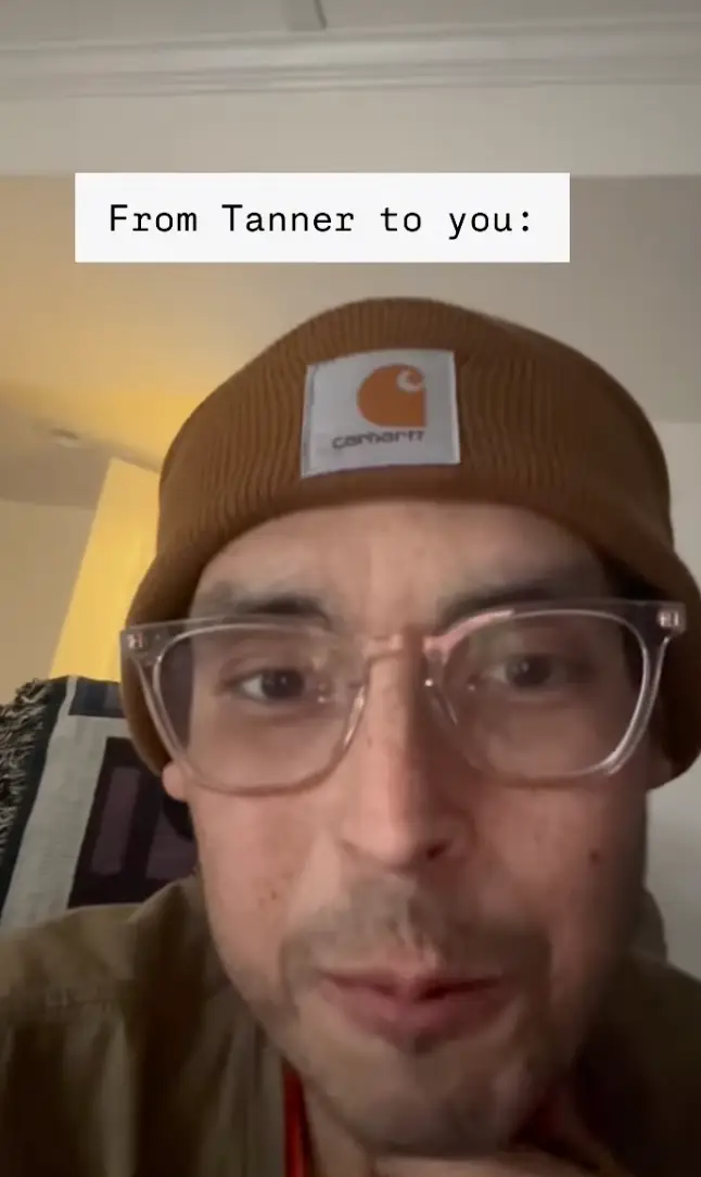 Tanner was diagnosed with stage four colon cancer five years ago (Instagram/tannerandshay)