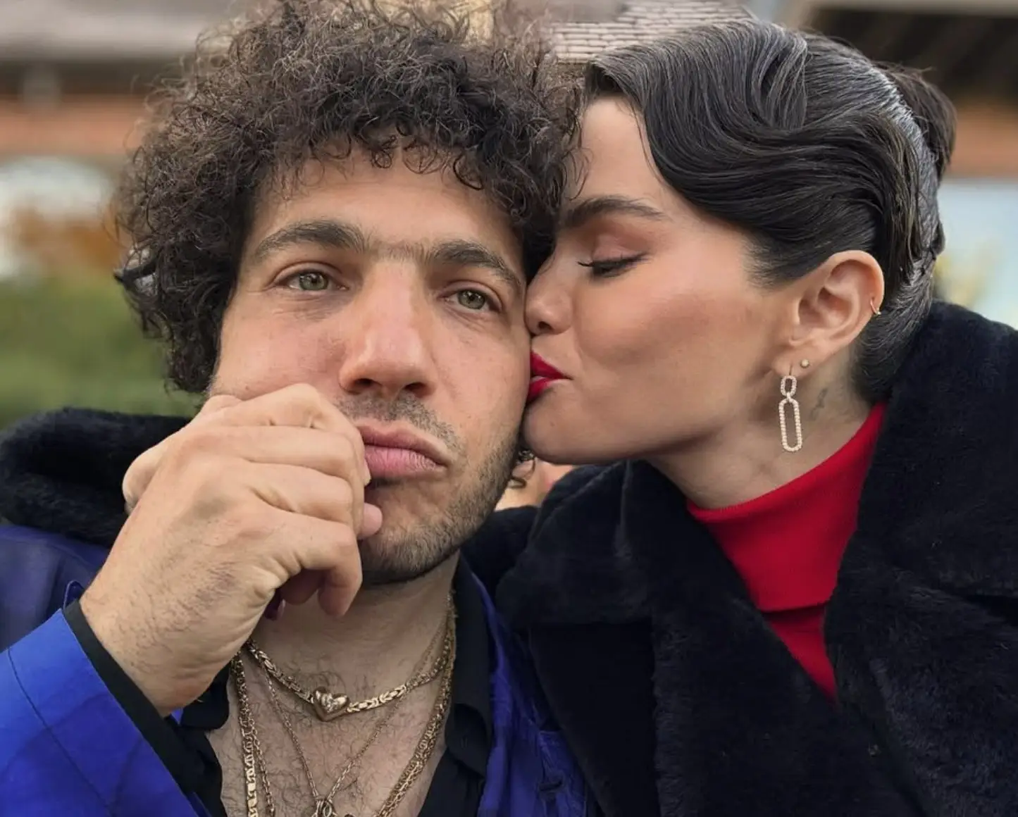 Selena and Benny are happily loved up (instagram/selenagomez)