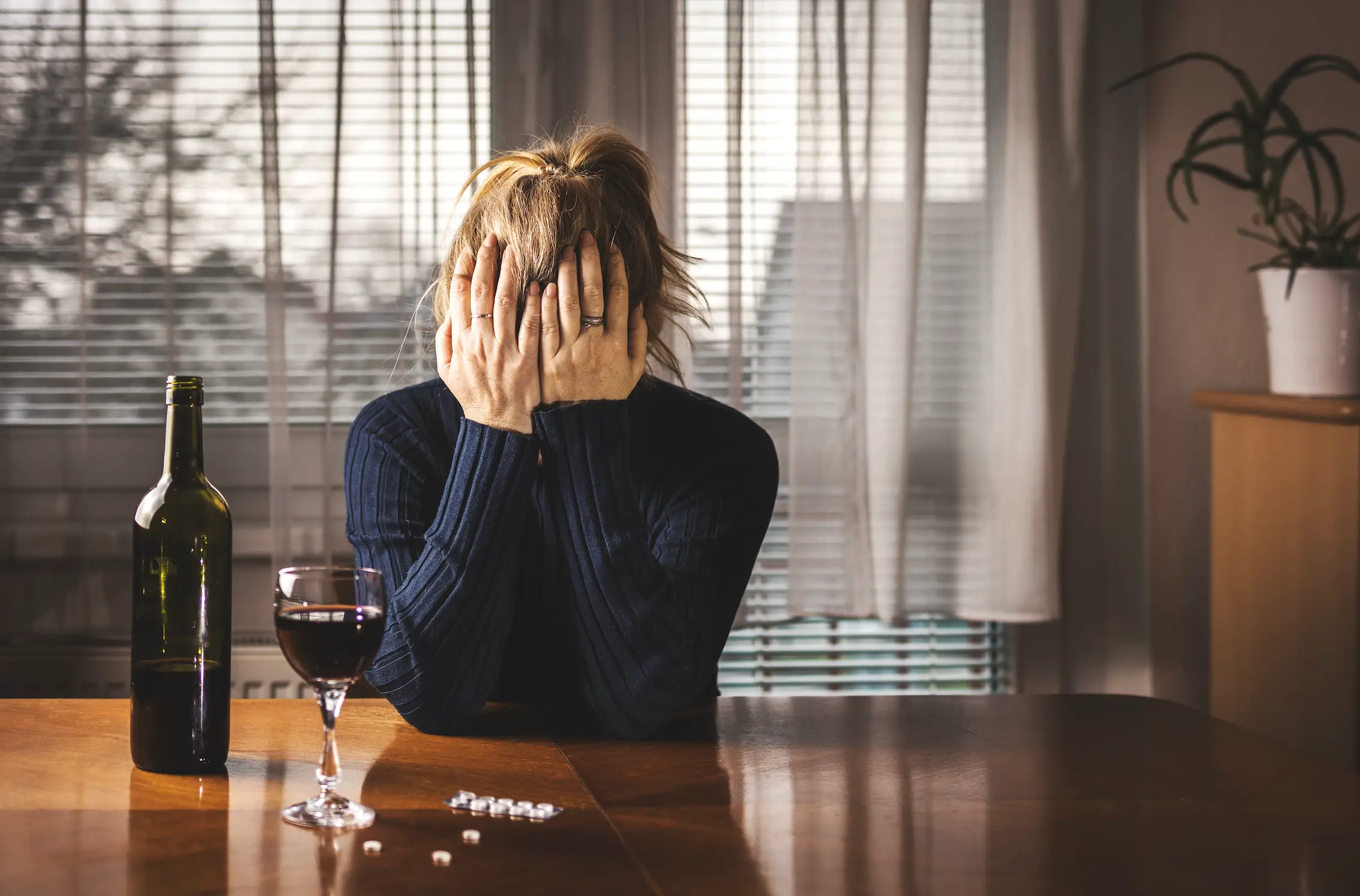 Antidepressants should never be taken whilst under the influence (Getty Stock Image)