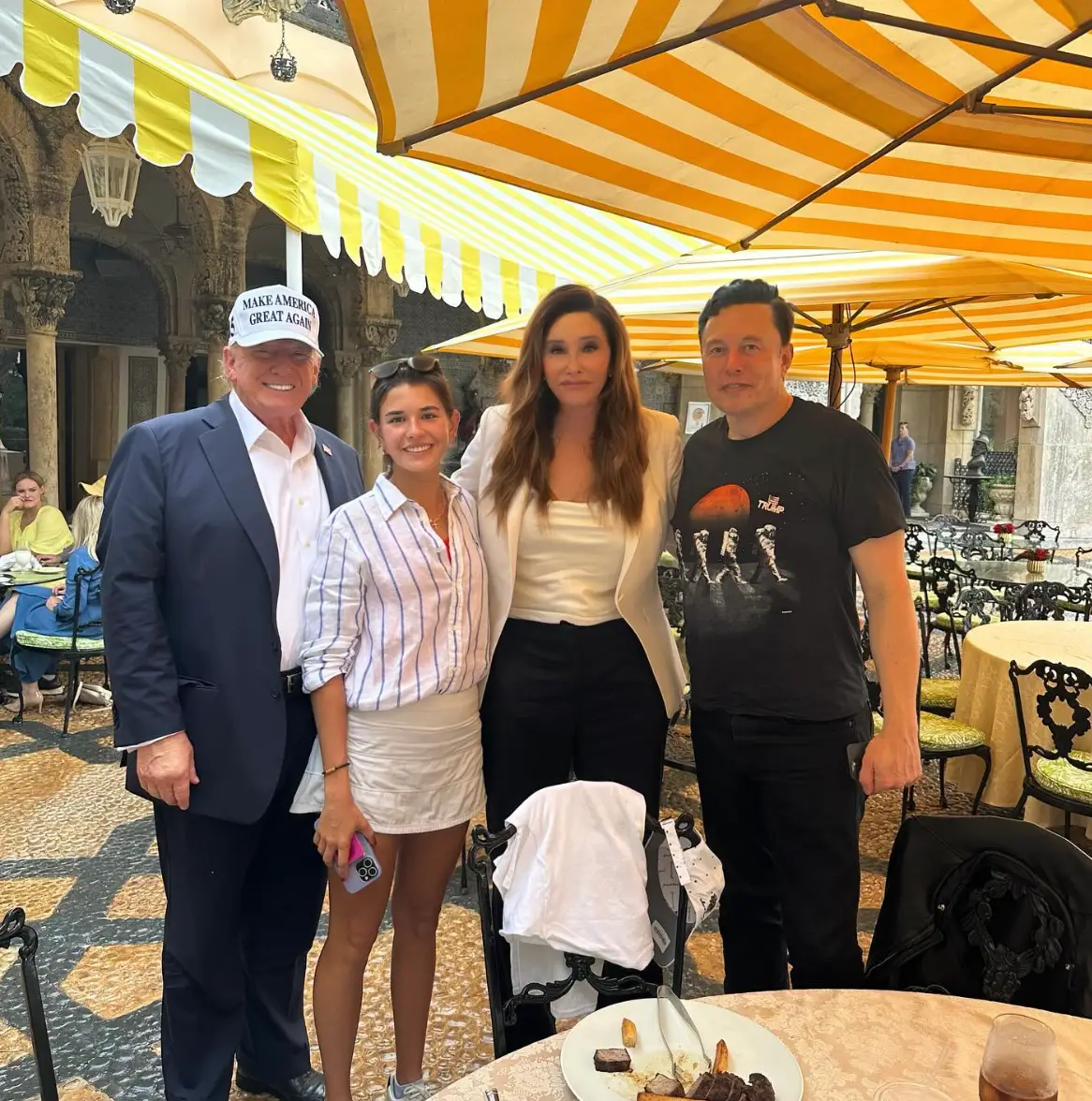 Caitlyn Jenner posted a congratulatory message for Donald Trump yesterday (Instagram/@caitlynjenner)