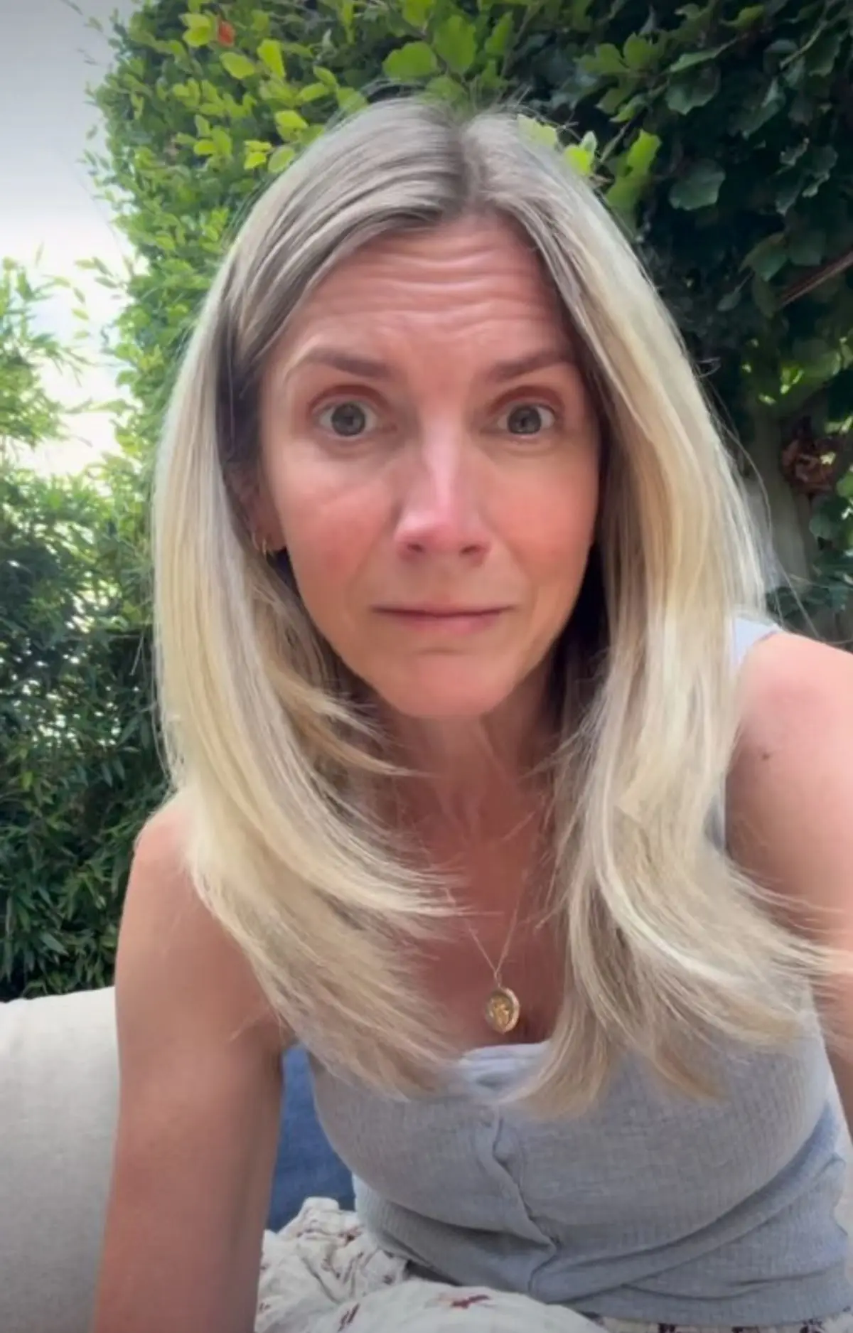 Lisa Faulkner shared the news of her breast cancer diagnosis on Instagram and urged others to get a mammogram (instagram/lisafaulknercooks)