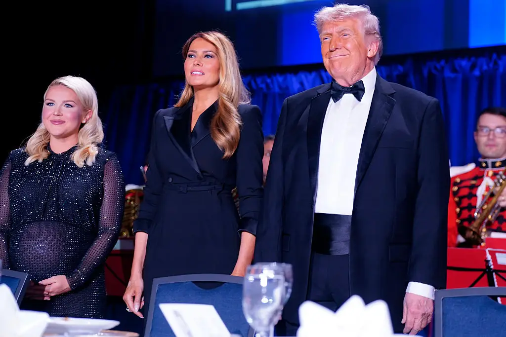 Both Trump and Melania have spoken out against Kimmel's remark (Nathan Howard/Getty Images)