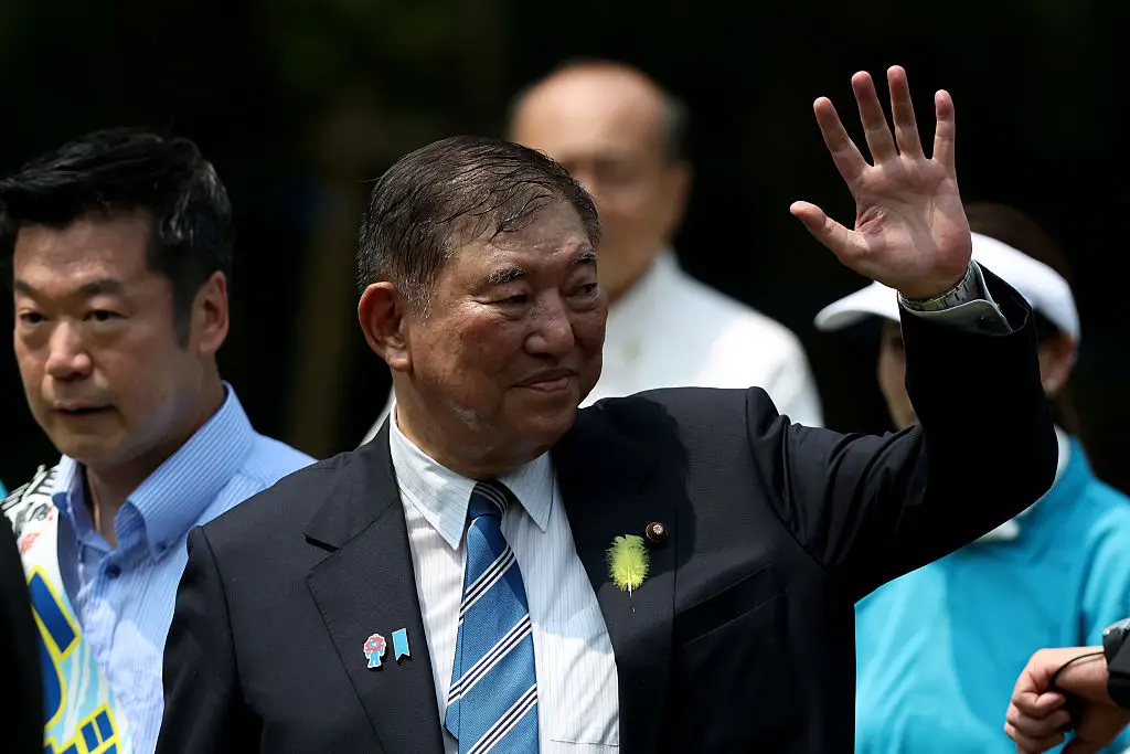 Japan's Prime Minister and Liberal Democratic Party President, Shigeru Ishiba (Buddhika Weerasinghe / Stringer / Getty Images)