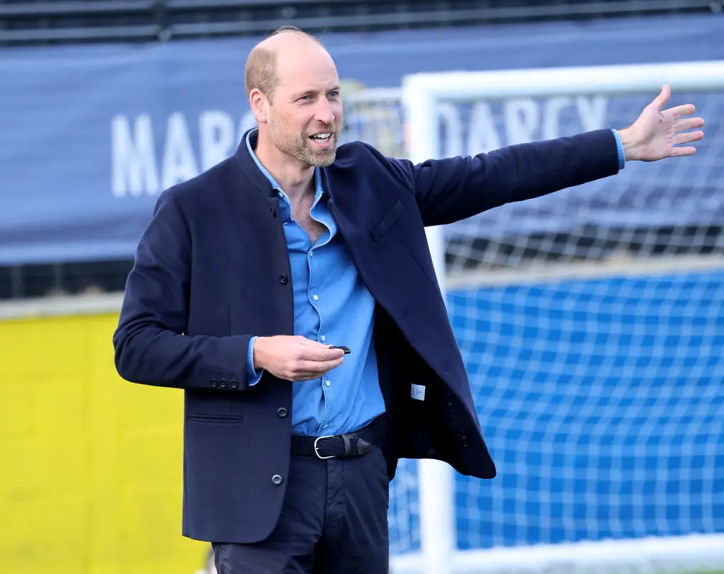 Prince William reportedly admitting to using 'different names' to chat about Aston Villa on fan forums (Chris Jackson / Staff / Getty Images)