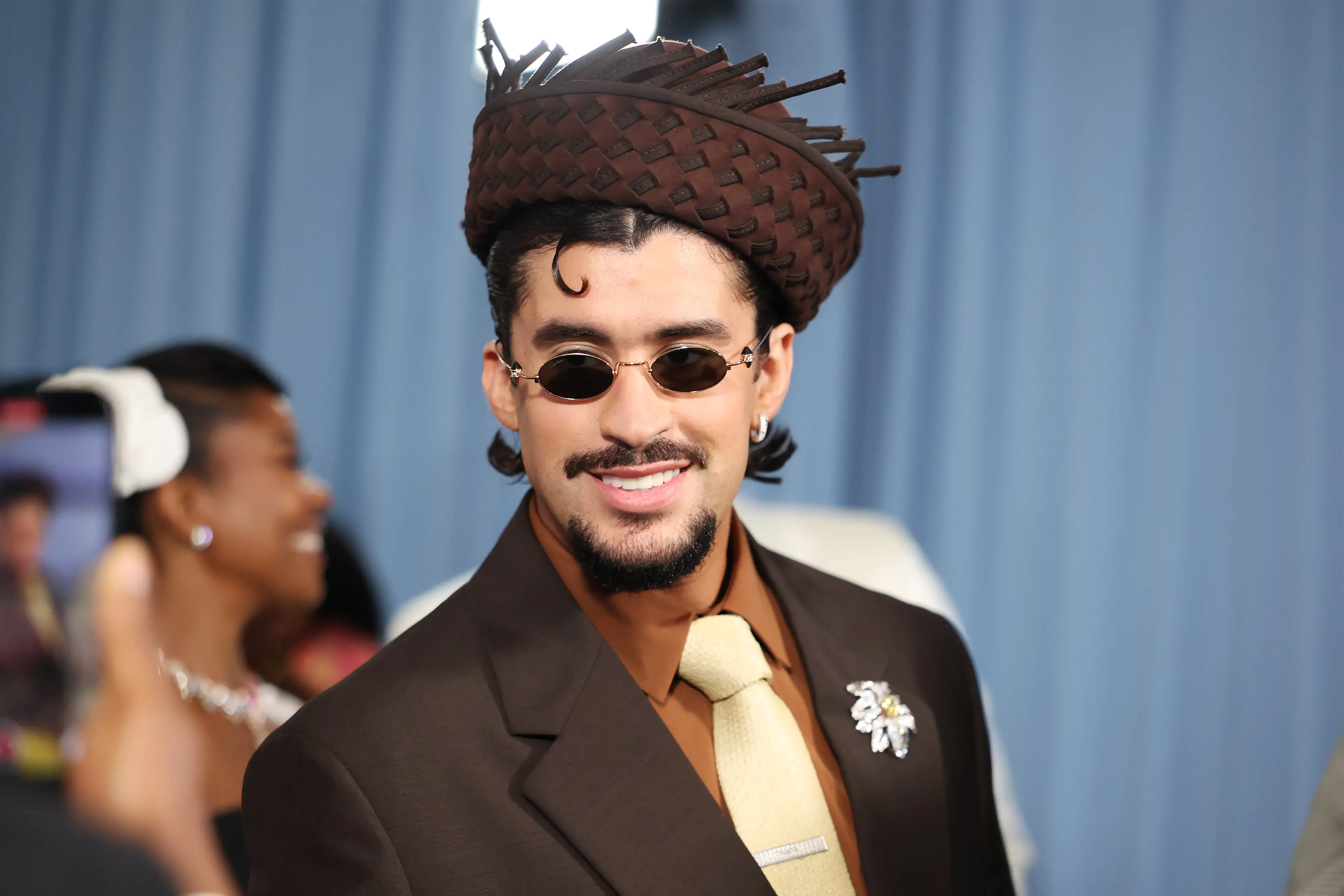 Bad Bunny has been announced as the halftime performer (Mike Coppola/MG25/Getty Images for The Met Museum/Vogue)