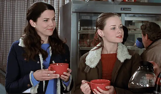 The mother-daughter duo drink the stuff like water (The CW)