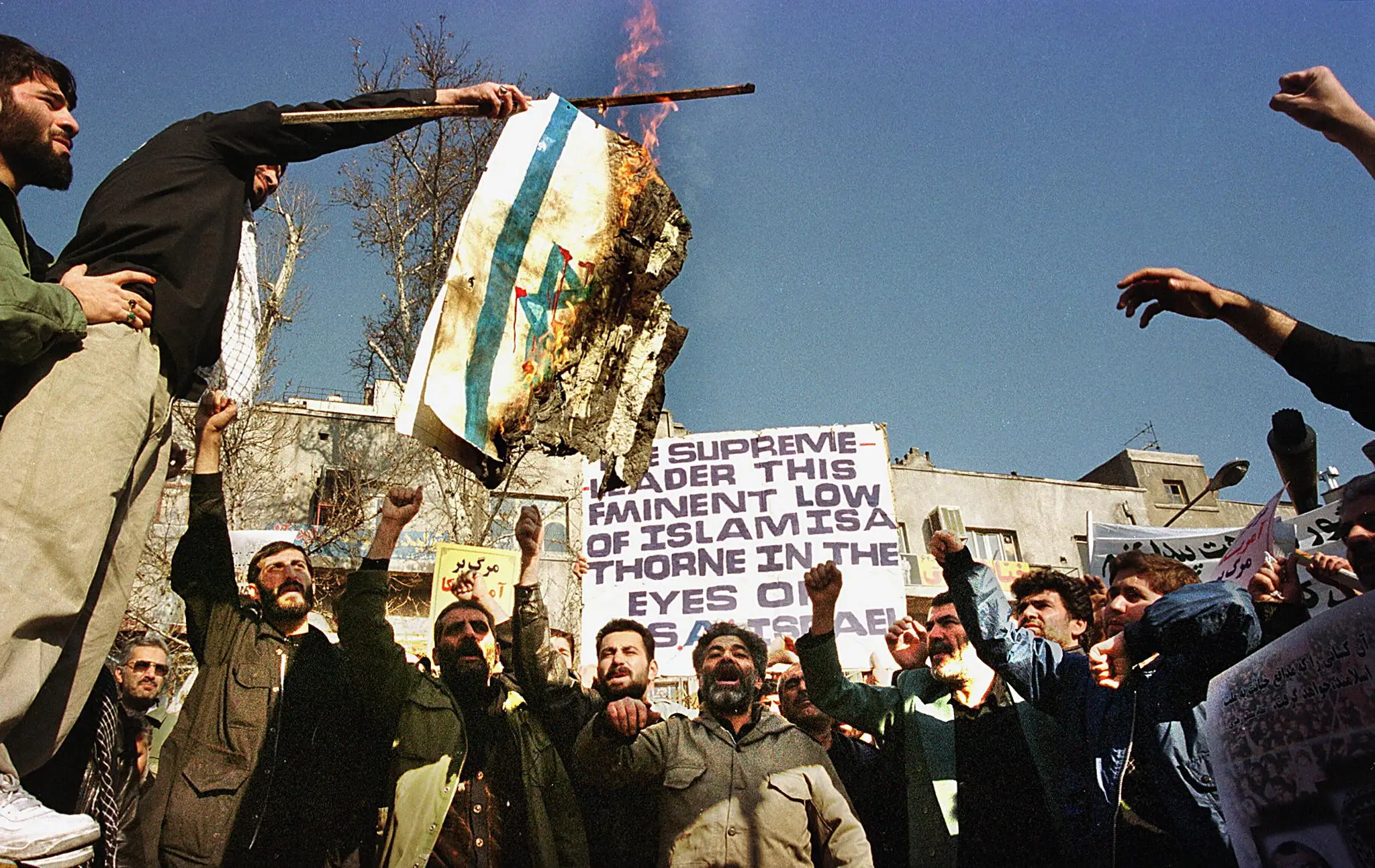 Iran and Israel have long been embroiled in conflict (BEHROUZ MEHRI/AFP via Getty Images)