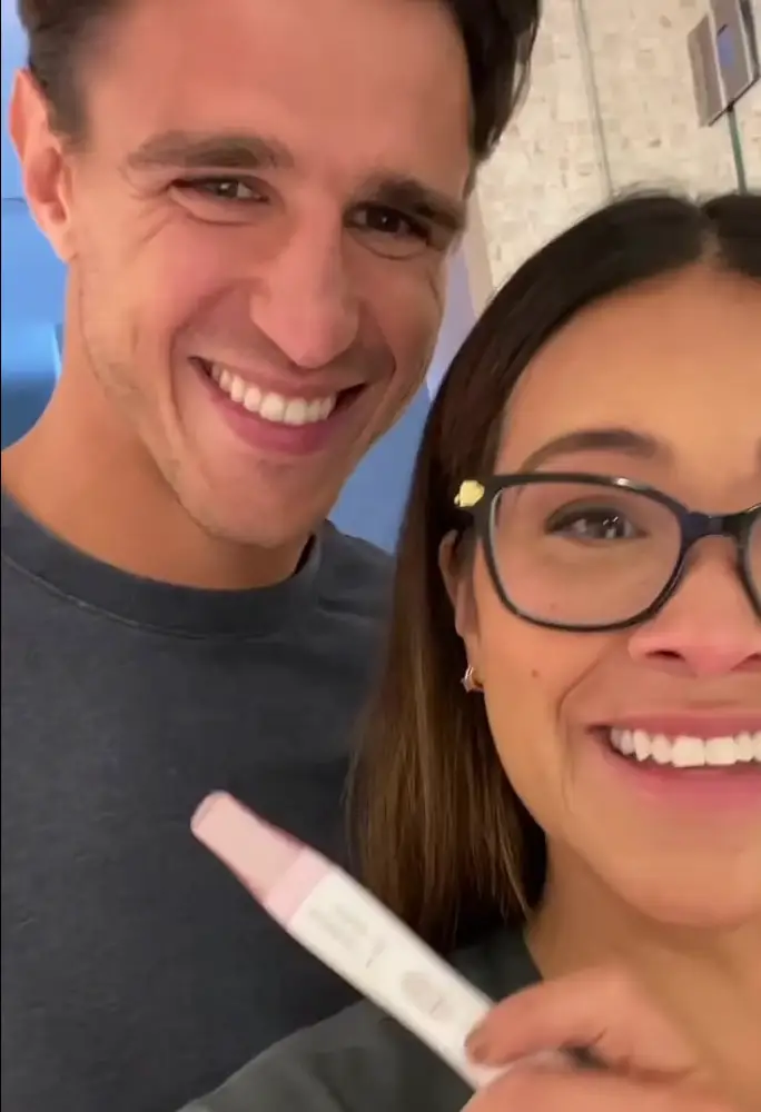 Gina and husband Joe announced they were expecting last year.