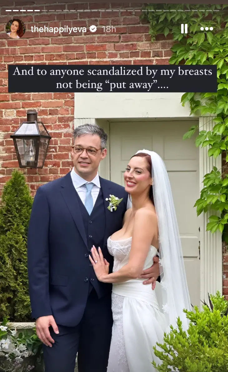 Eva knew exactly how to handle the haters. (Instagram/@thehappilyeva)