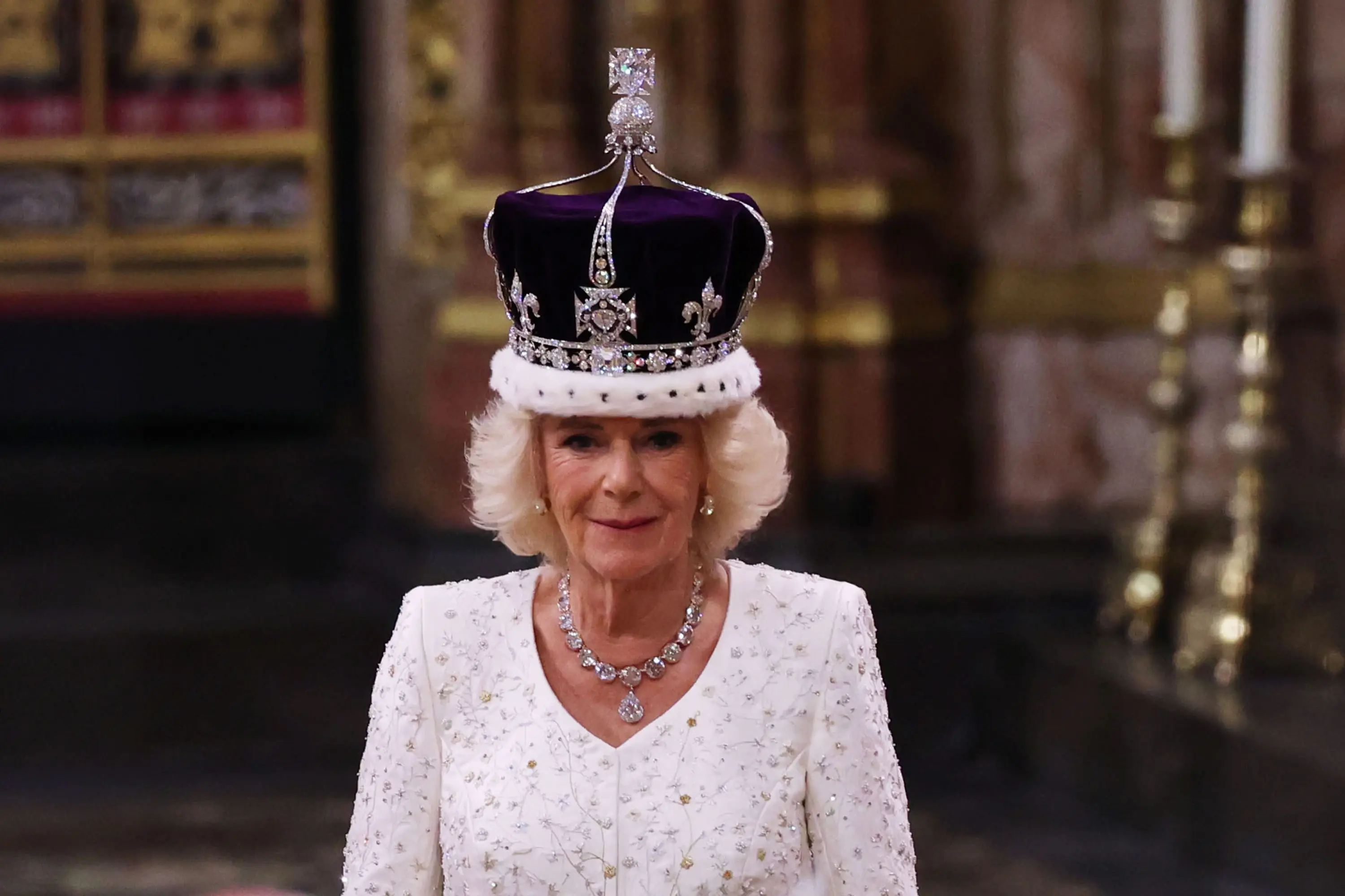 Camilla's decision broke tradition. (Richard Pohle - WPA Pool/Getty Images)