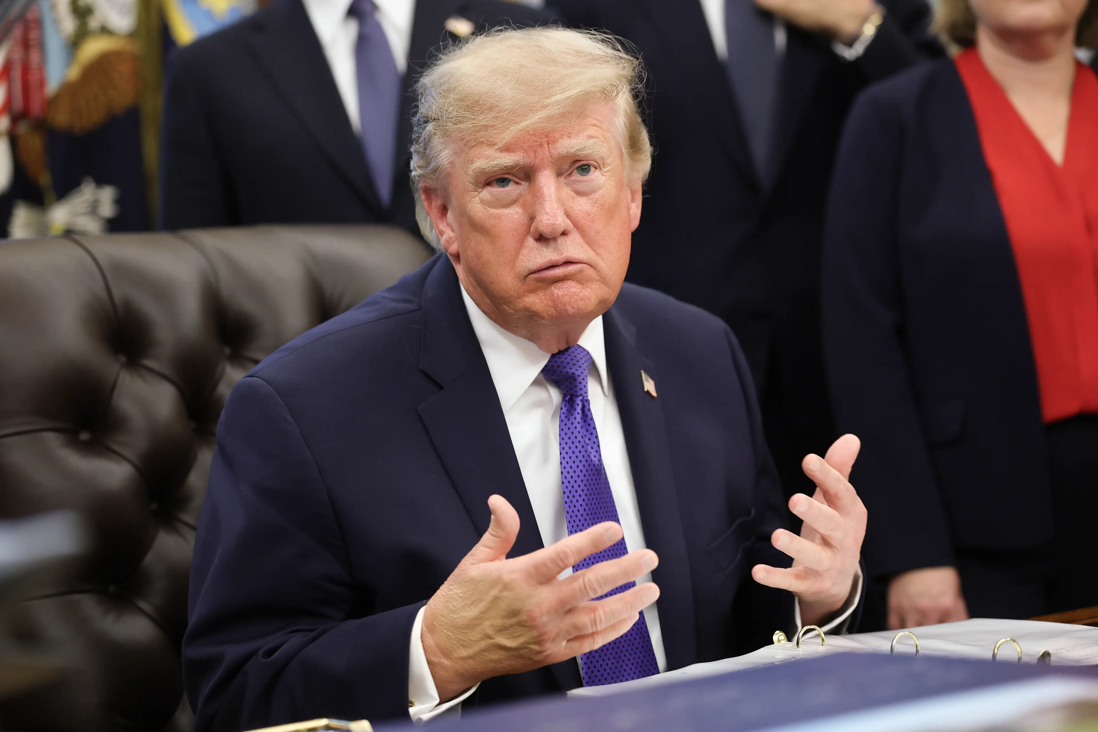 One critic claimed they 'hated' the administration amid the new framework (Kevin Dietsch/Getty Images)