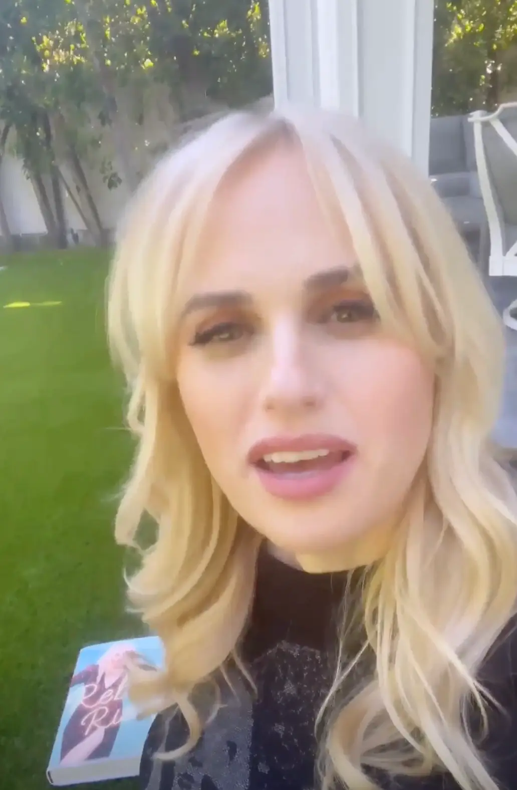 Rebel took to her Instagram Story to share what was happening.