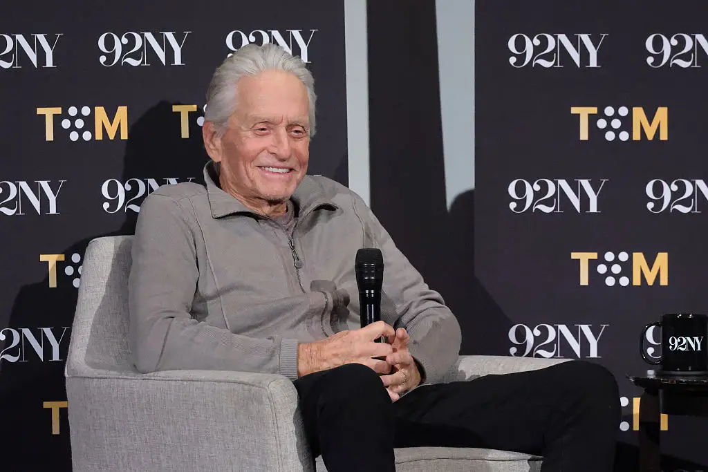 Michael Douglas has opened up about what it was like filming Basic Instinct  (Photo by Mike Coppola/Getty Images for TCM)