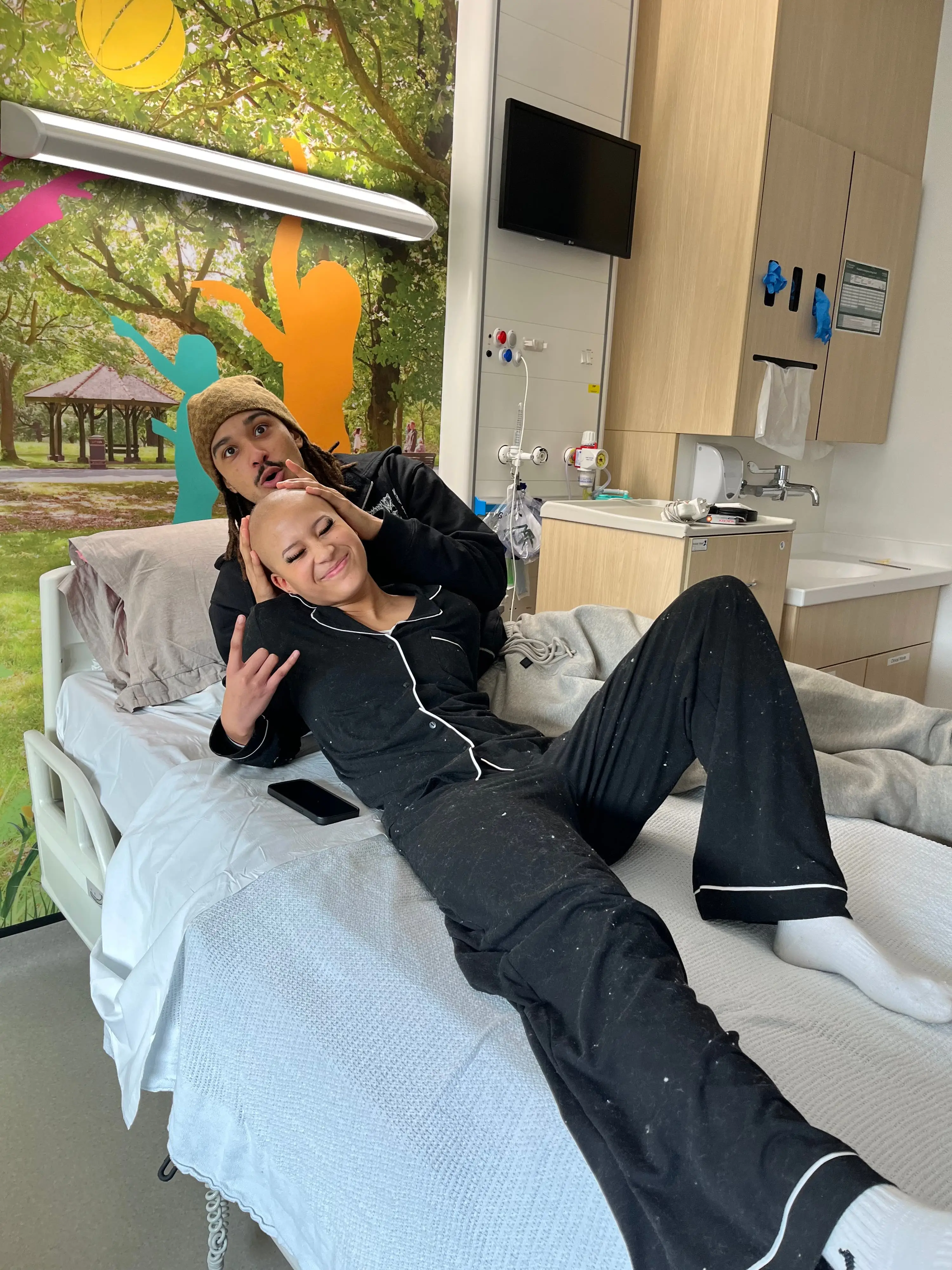 The youngster underwent a series of treatments (PA Real Life)