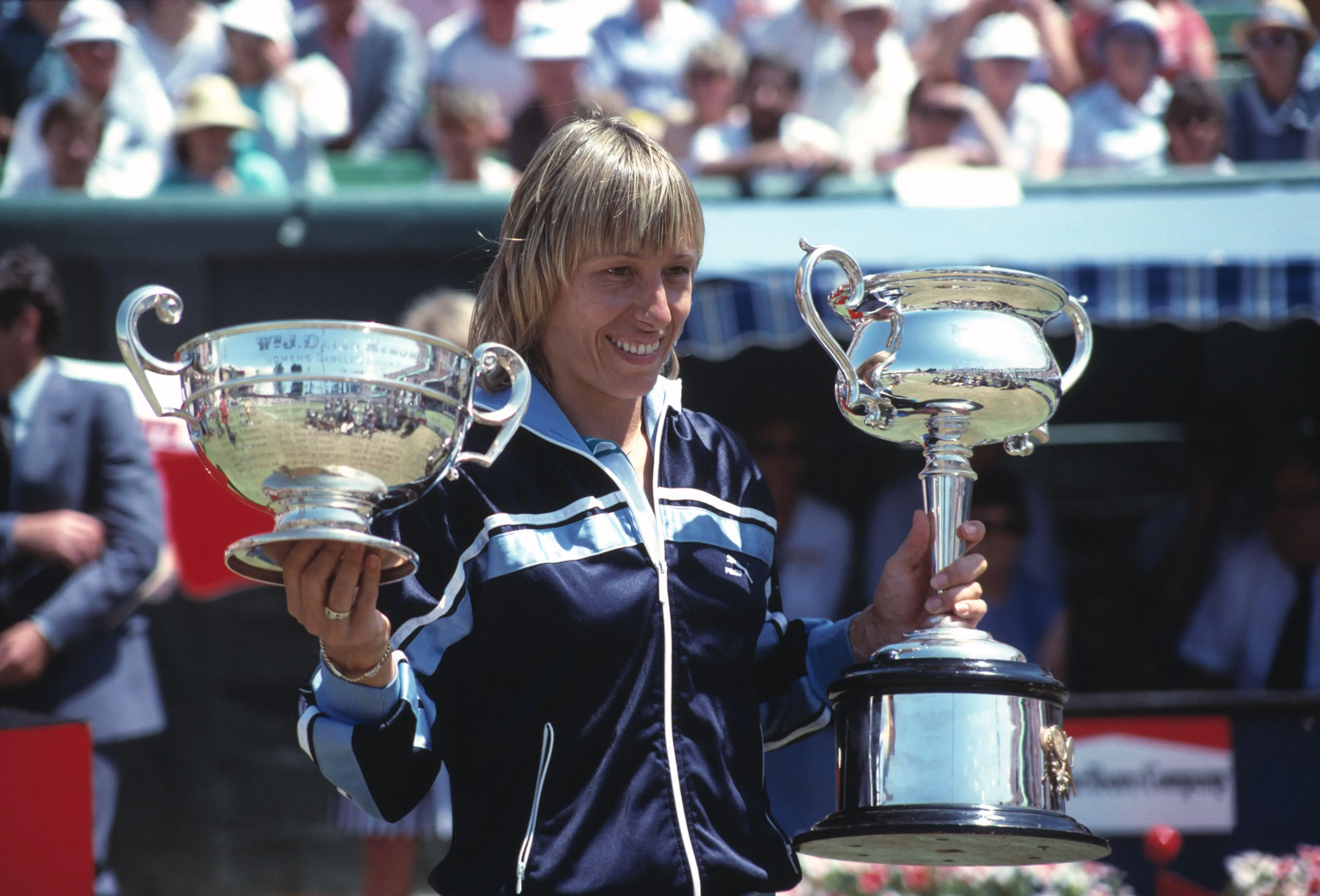 Martina Navratilova.