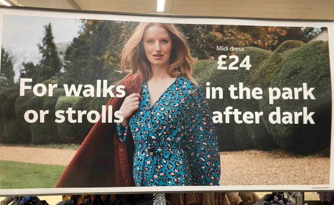 Sainsbury’s has said it is now working to remove the advert.