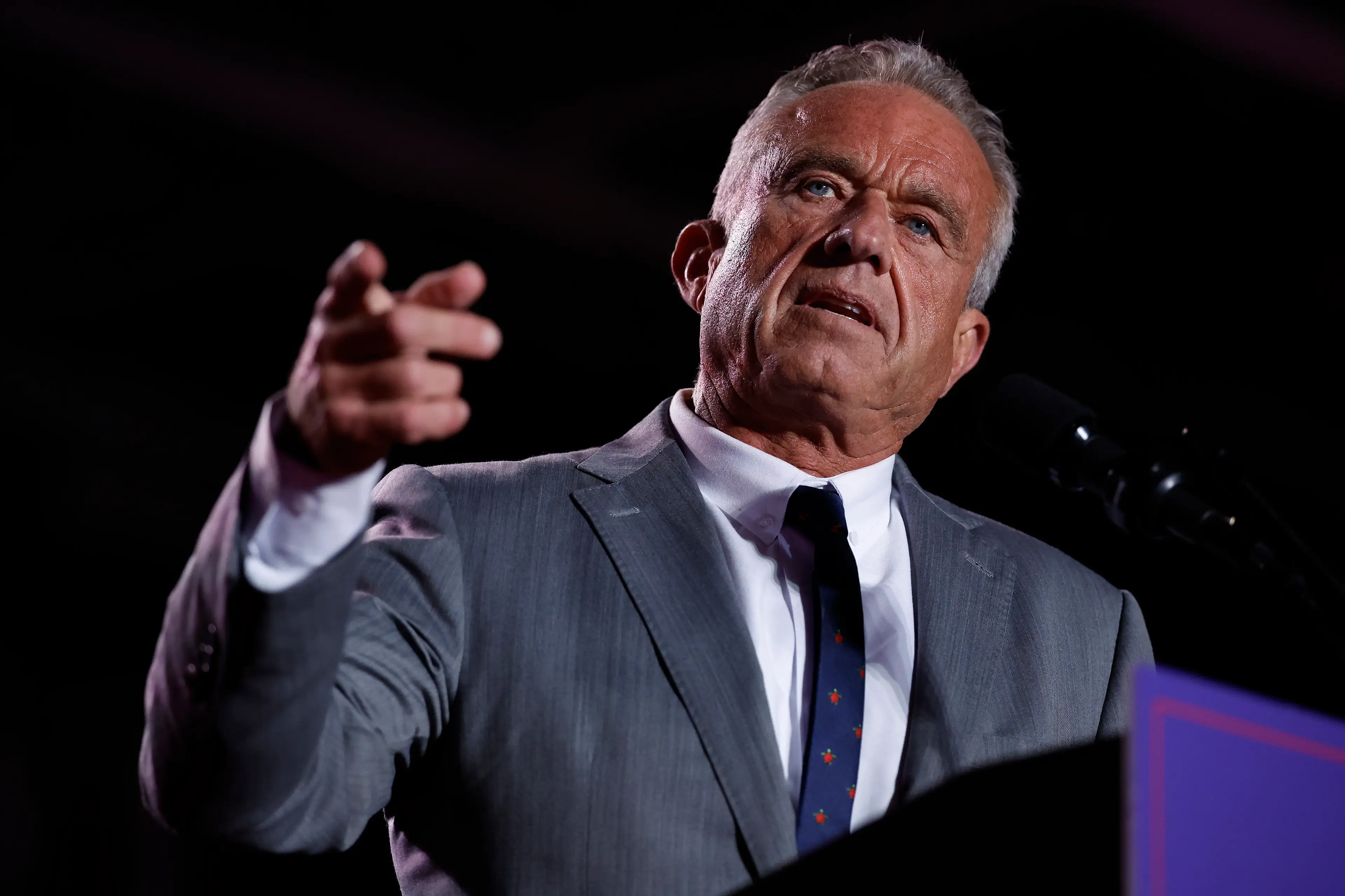 RFK Jr is leading the focus shift (Chip Somodevilla/Getty Images)
