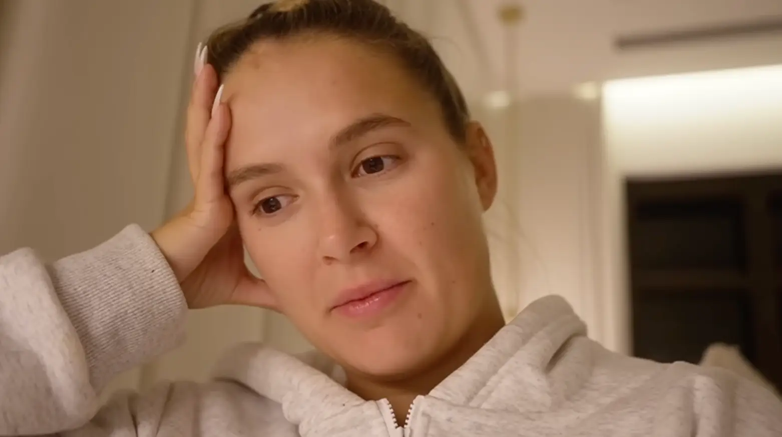 She said she'd felt in a strange mood.