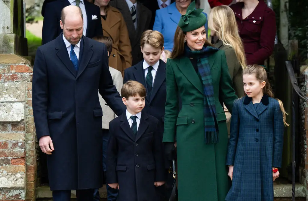 Kate Middleton with her family (Samir Hussein/WireImage via Getty)