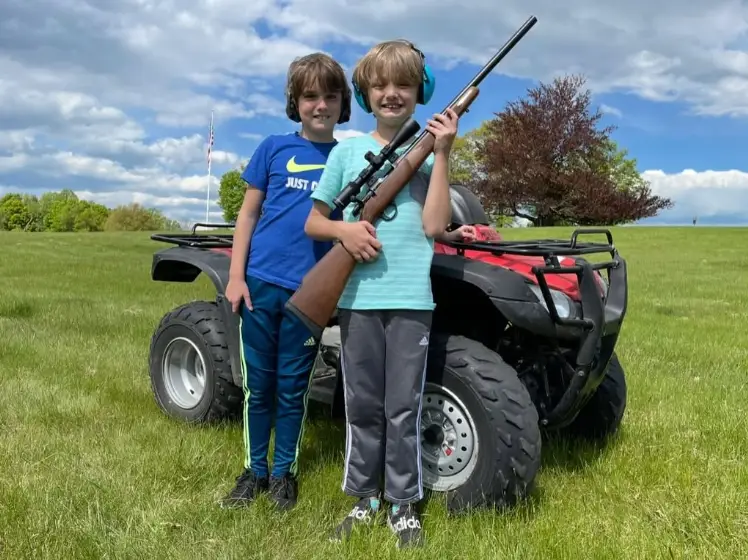 Spencer's father regularly faces criticism over his various 'trophy' images he posts on social media from his hunting trips around the world (Instagram/@donaldtrumpjr)