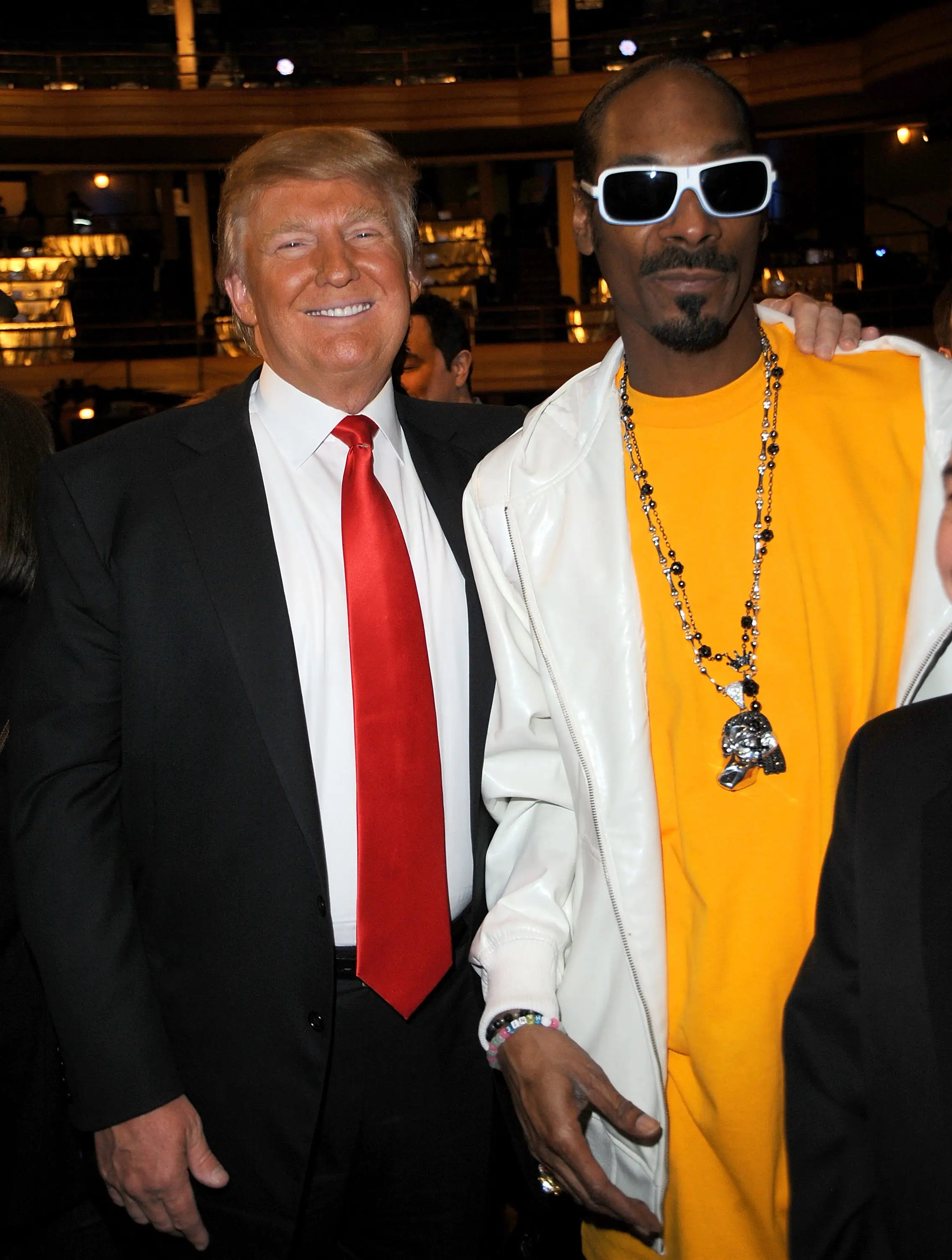 Snoop Dogg performed at the Crypto Ball following the inauguration (Jeff Kravitz/FilmMagic)