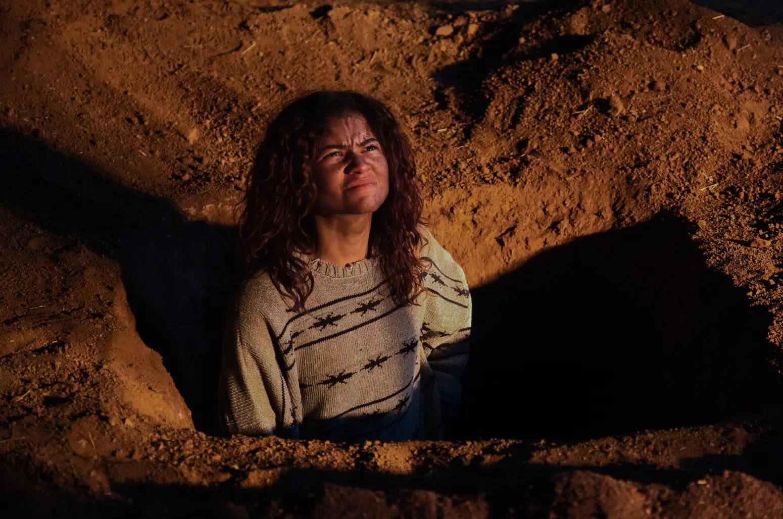 While talking about her character Rue, Zendaya cryptically said that 'closure is coming' (Eddy Chen/HBO)