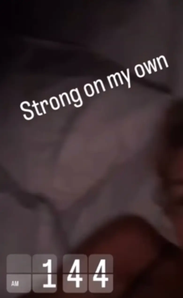 Mary shared the clip on Instagram.