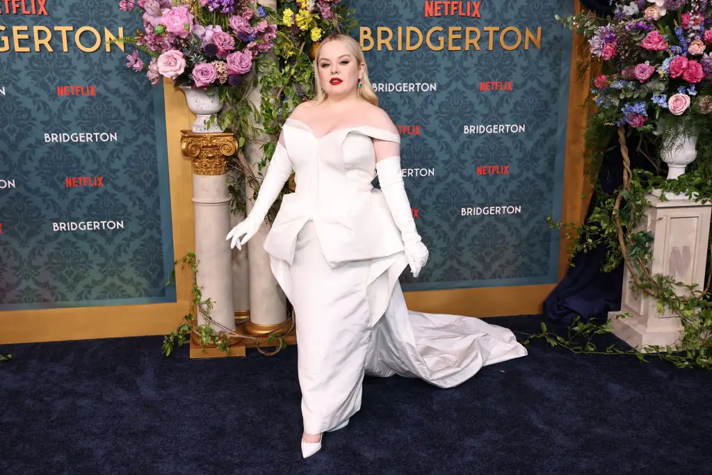 Social media exploded with praise for Nicola Coughlan's response. (Jamie McCarthy/Getty Images)