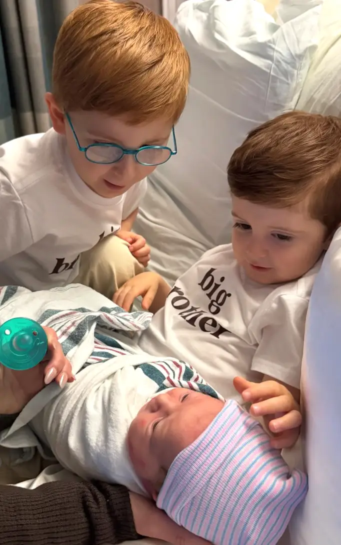 The couple also share two sons, Riley and Barry, together (Instagram/@meghantrainor)