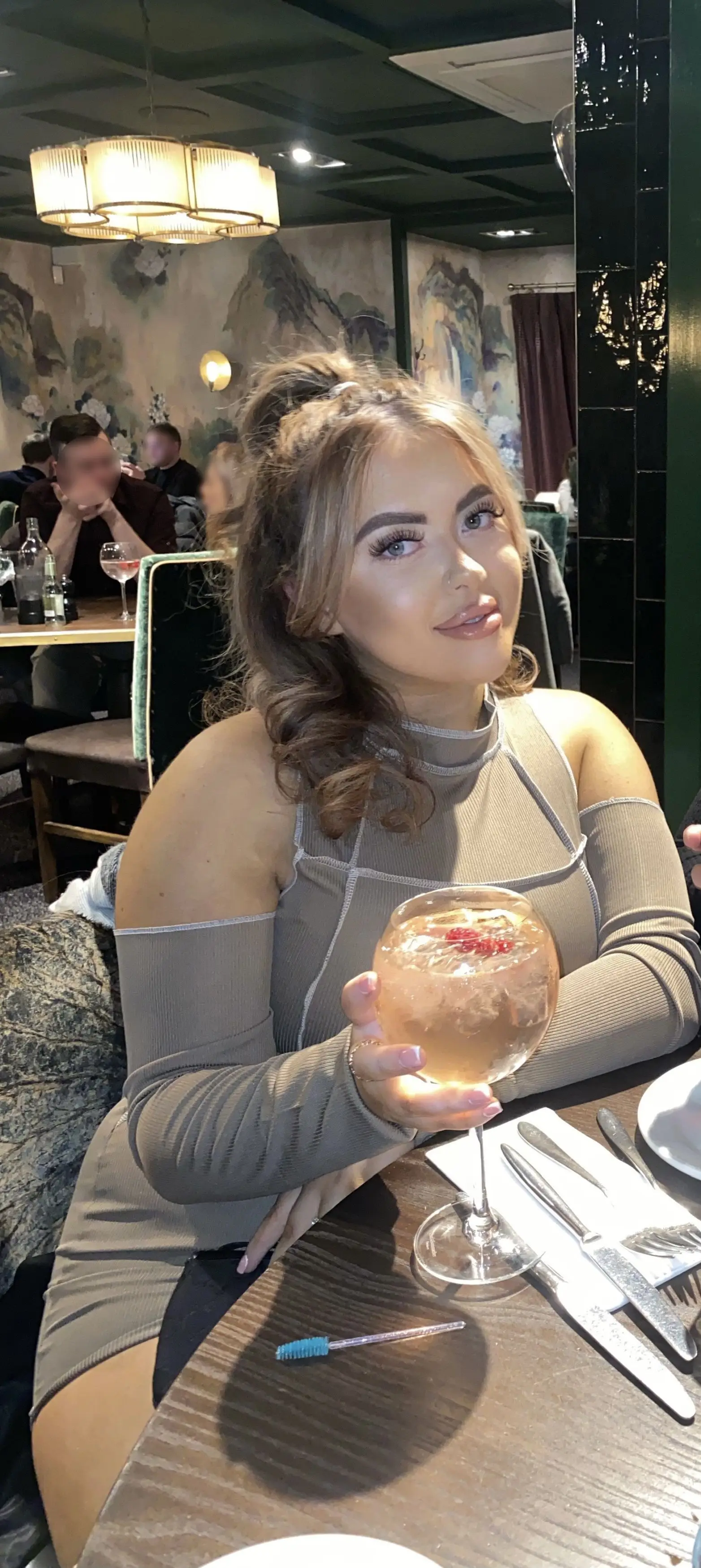 Chloe ordered a number of outfits from Oh Polly (