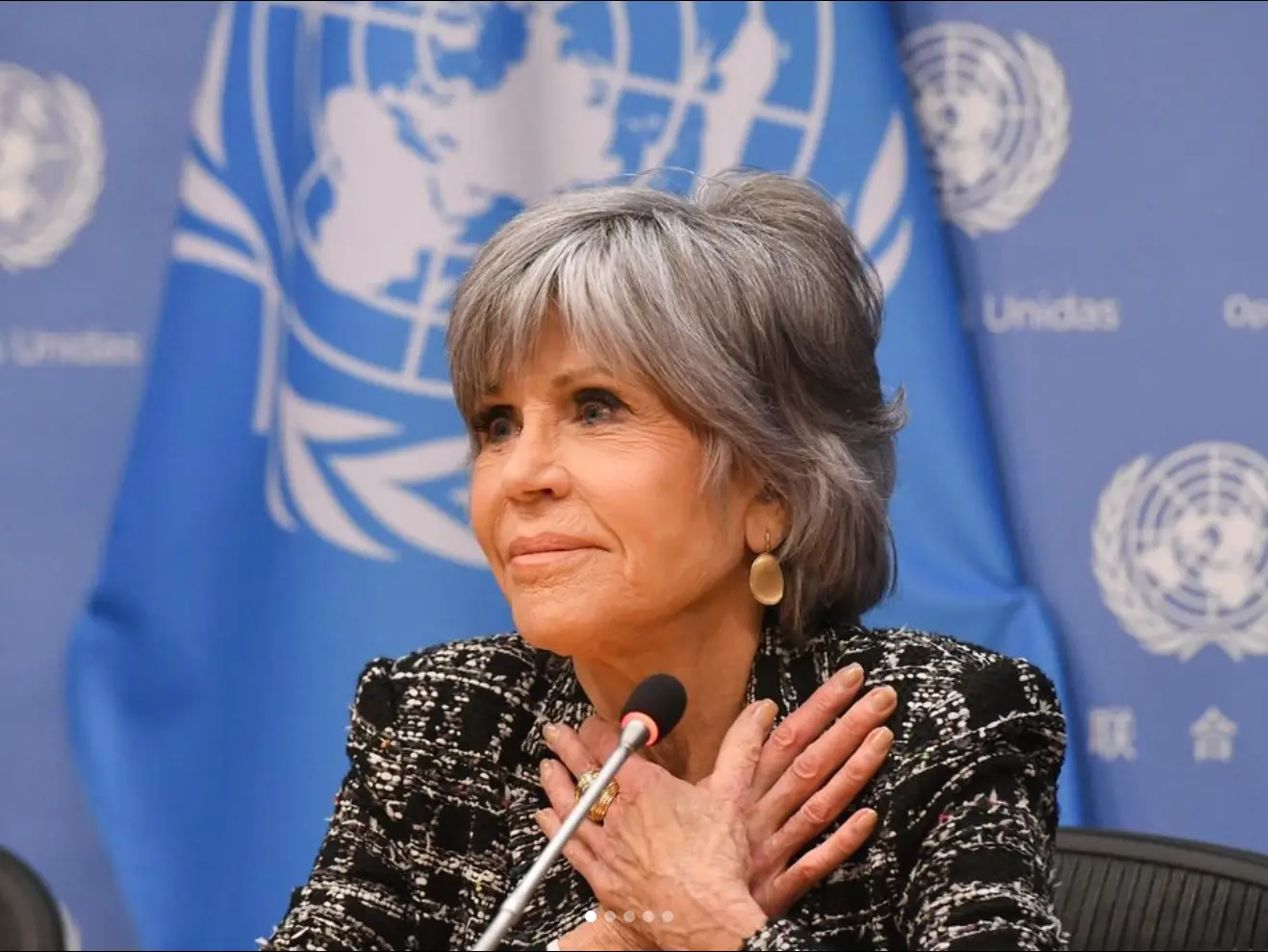 Jane maintains a remarkably positive outlook in life.