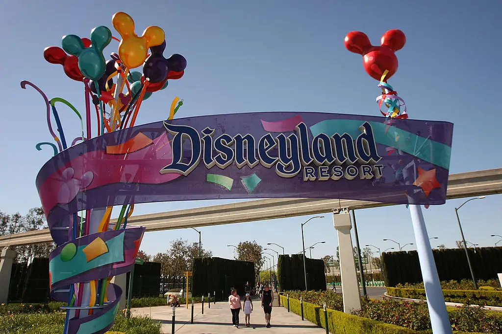 The incident took place at Disneyland, California. (David McNew/Getty Images)