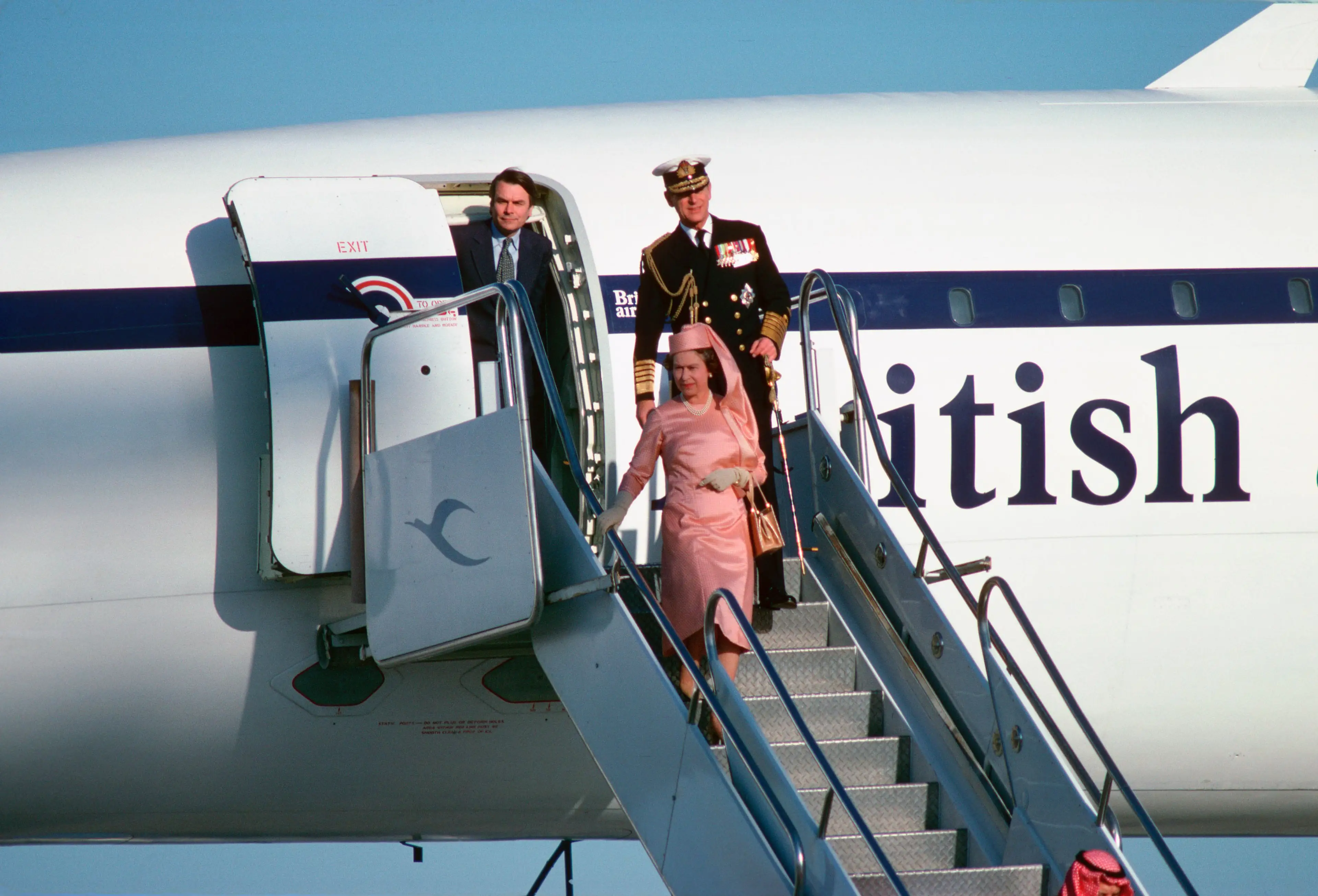 Queen Elizabeth II was a frequent flier (Tim Graham Photo Library via Getty Images)