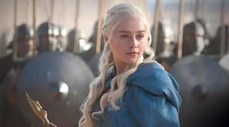 Lucy had named her daughter after one of Daenerys Targaryen's many titles. (HBO/Warner Bros.)