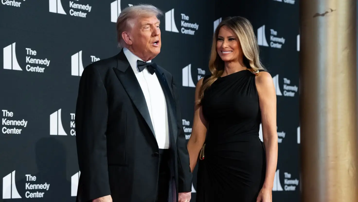 Melania previously said she wouldn't be living at the White House full-time (X/@thewhitehouse)