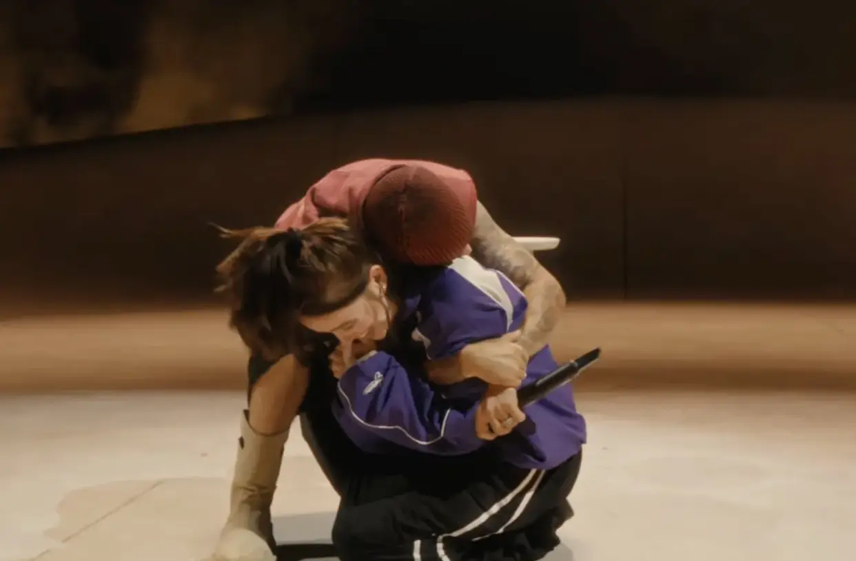 Billie's mum thanked Justin for inviting her onto the stage (YouTube/Coachella)