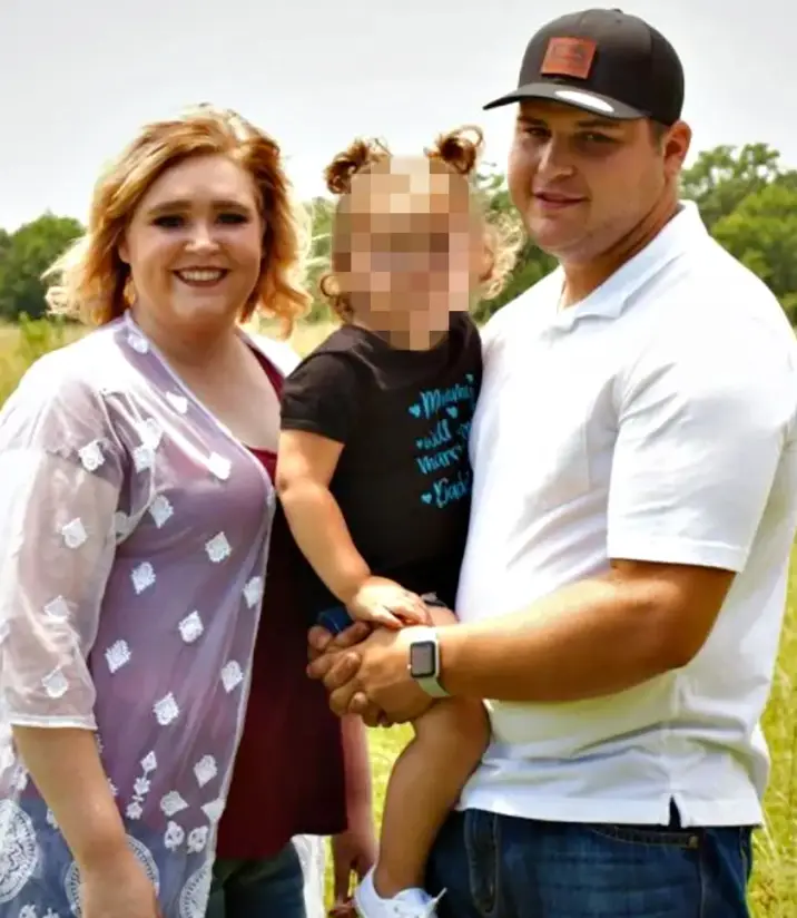 Simmons-Hancock had been pregnant with her second child (Netflix)
