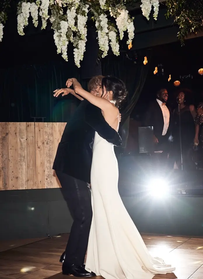 Meghan shared some of her wedding reception snaps online (Instagram/@meghan)