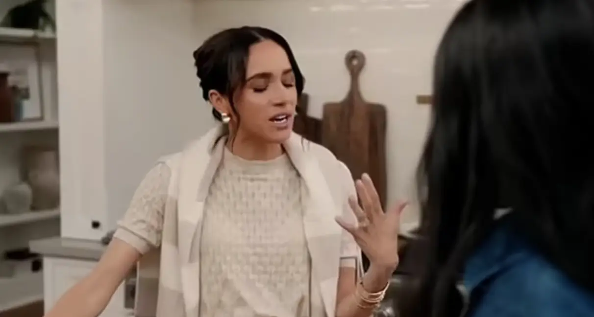 Meghan made her feelings about the title clear on her new Netflix show (Netflix)